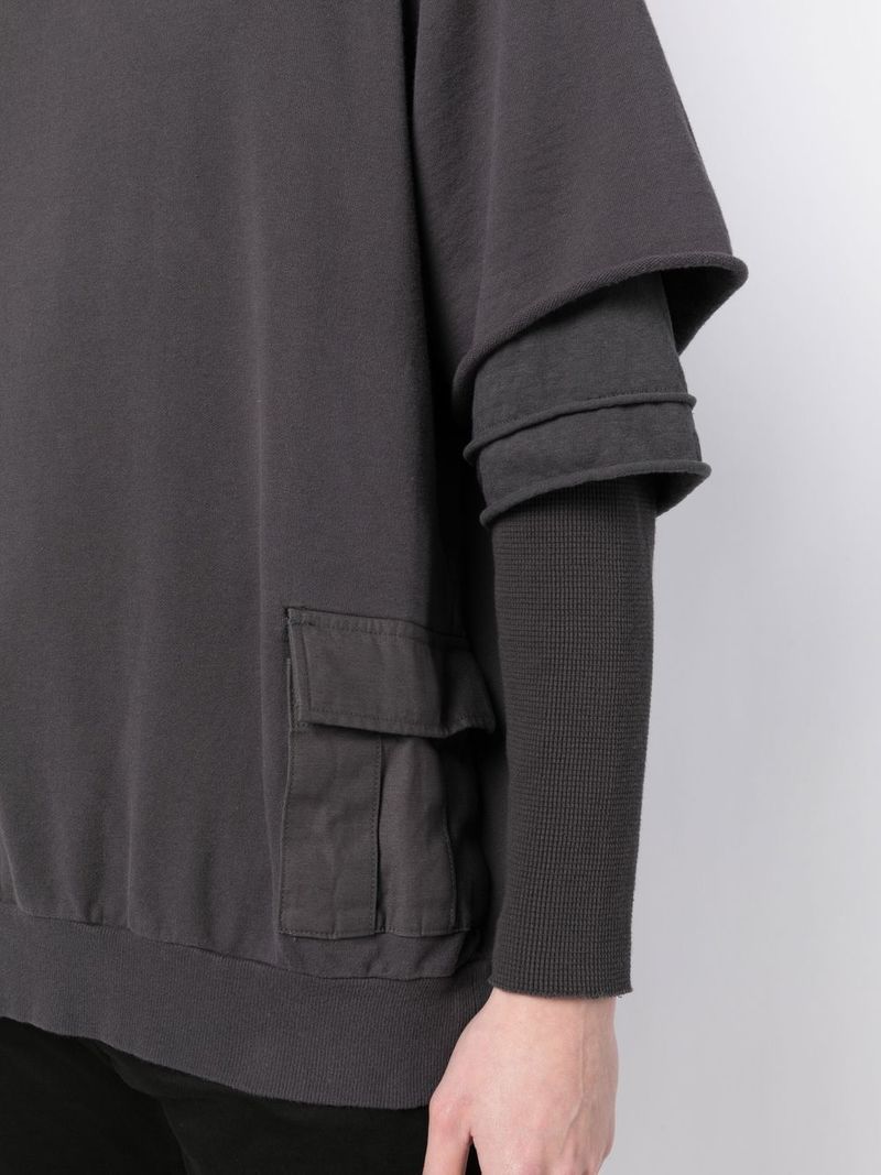 関税送料込み♦Undercover  Crew Sweater UNDERCOVER-MEN-Double-Layered-