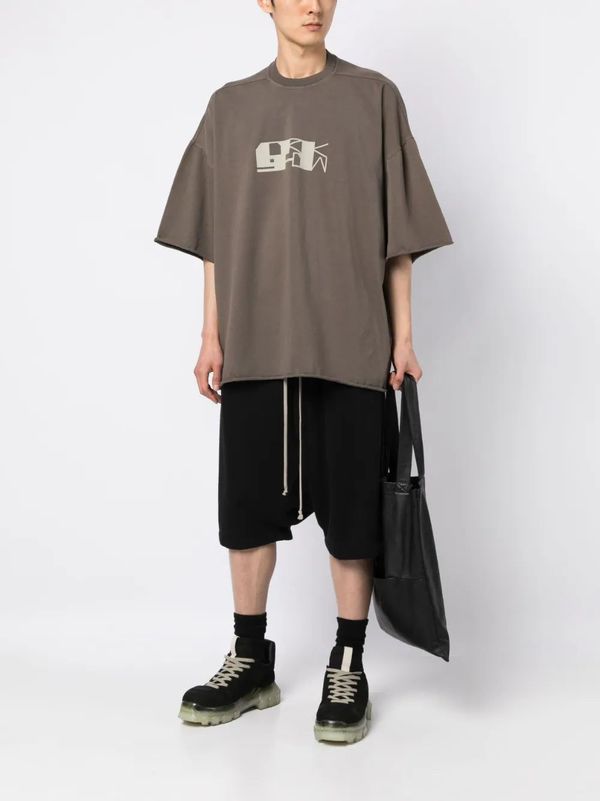Rick Owens DRKSHDW Tommy Tee - Dust/Pearl | Garmentory