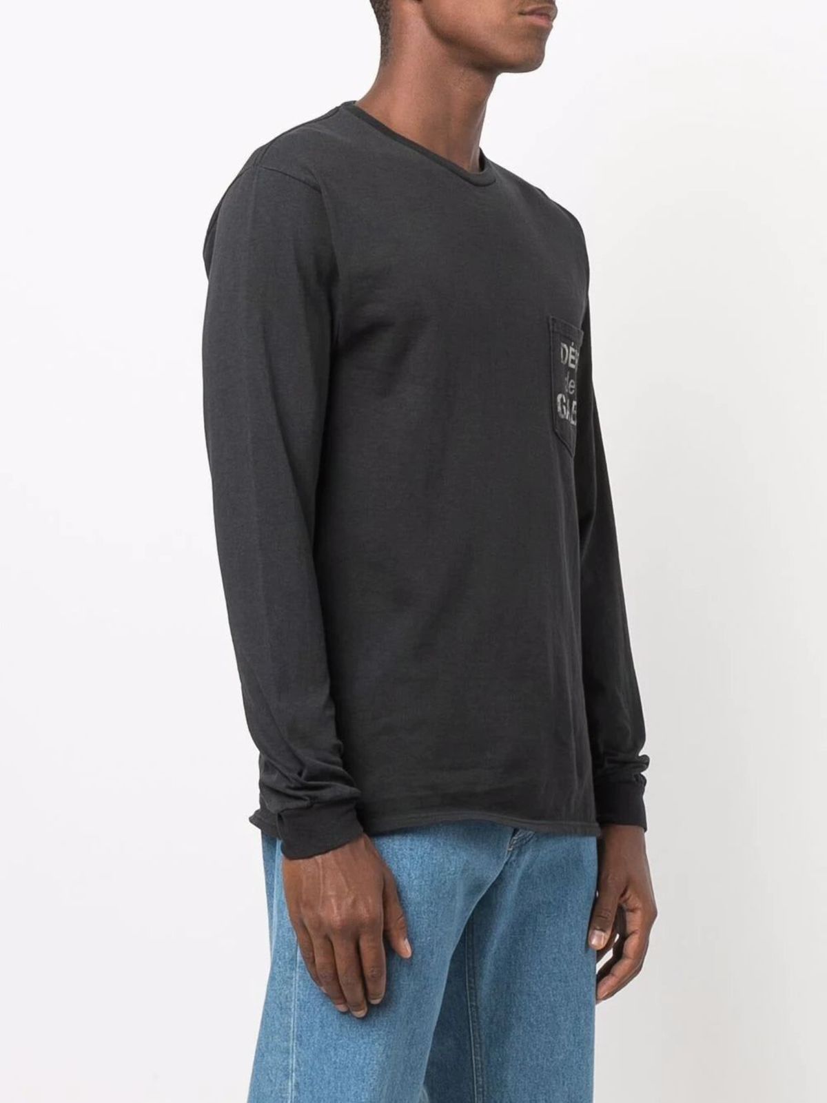 【GALLERY DEPT.】Dept De La GALERIE L/S Pocket Tee Gallery Dept. De La GALERIE L/S Pocket T-shirt White/Black