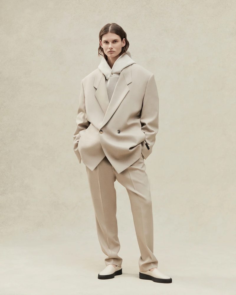 ピンクの猫様fear of god ETERNAL WOOL SUIT PANT Fear Of God Eternal Wool Suit Pants - Dusty Beige | Garmentory