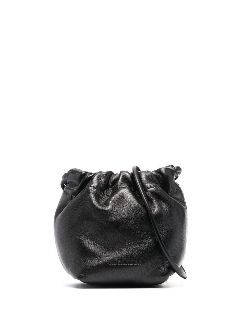Jil Sander Mini Dumpling Bag - Black | Garmentory