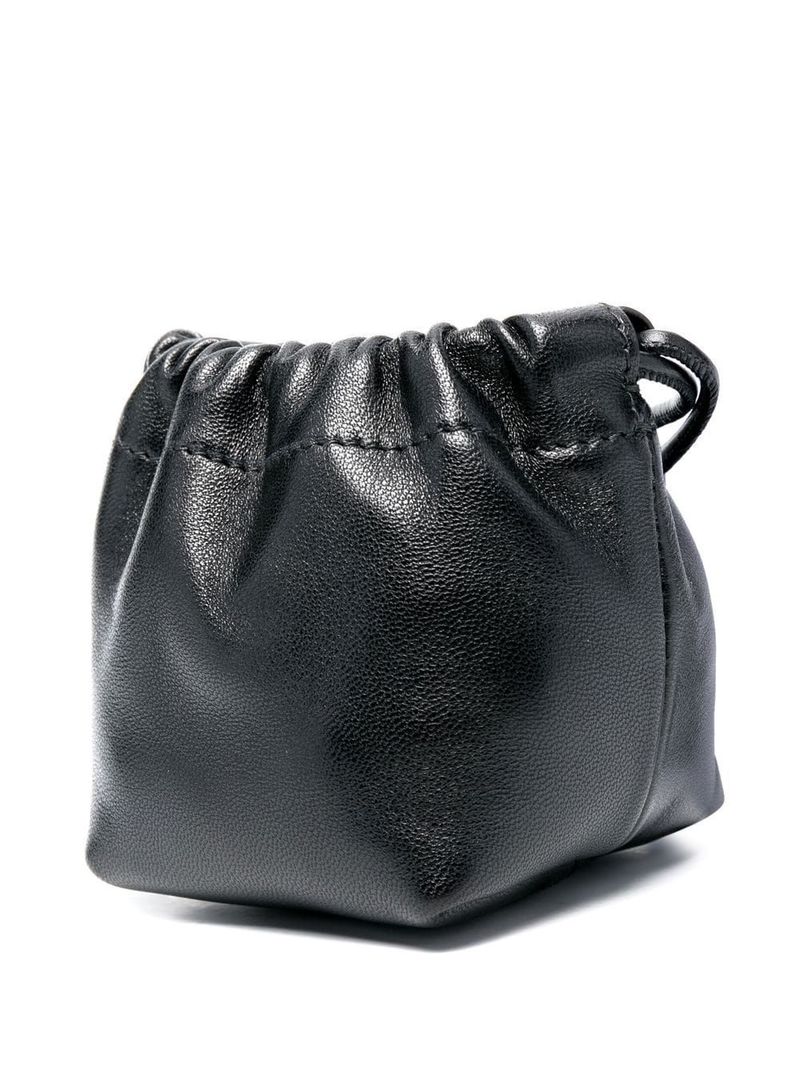 Jil Sander Mini Dumpling Bag - Black | Garmentory