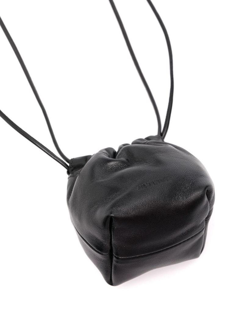 JIL SANDER｜CROSSBAGS (DUMPLING MIN (J55WG0002 P4846 106 Jil Sander Mini Dumpling Bag - Black | Garmentory