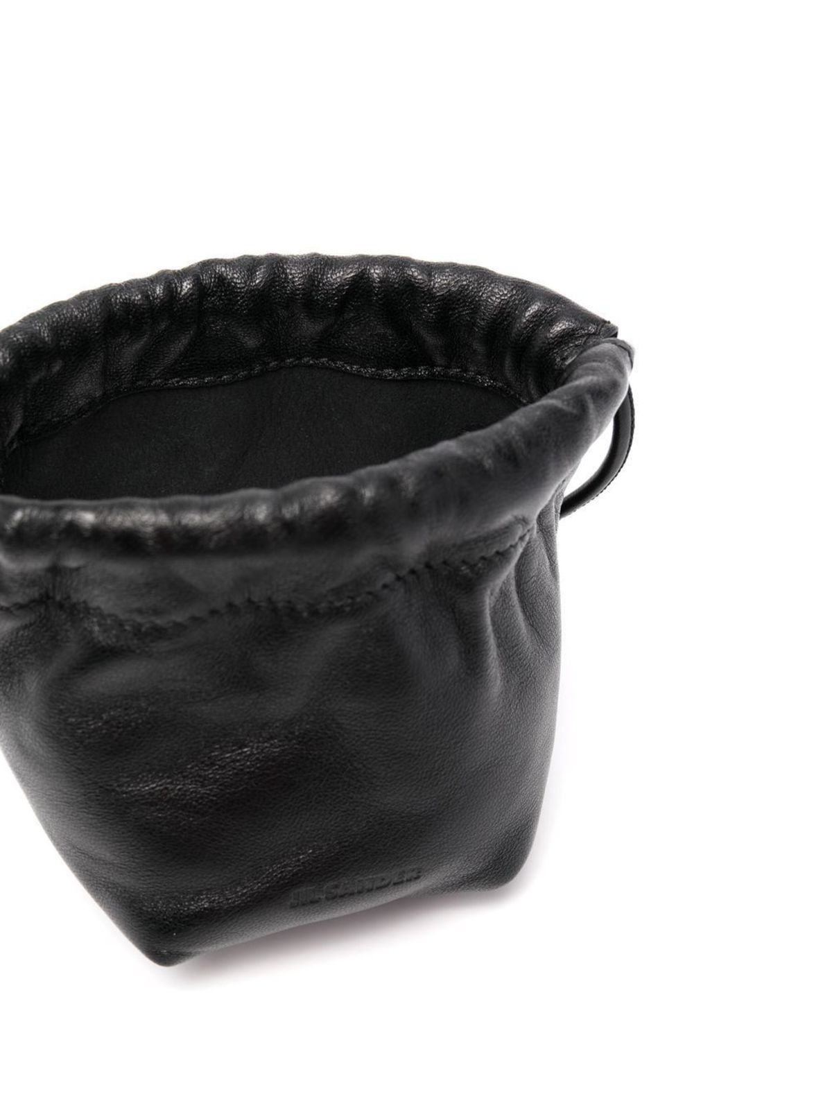 【JIL SANDER】DUMPLING SMALL BAG ★関税送料込み★ Jil Sander Mini Dumpling Bag - Black | Garmentory