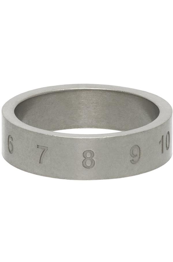 指輪・リング Maison Margiela FW25 Logo ring (SM1UQ0096SV0158 951) 即発】MAISON MARGIELA medium logo ring SM1UQ0081SV0158