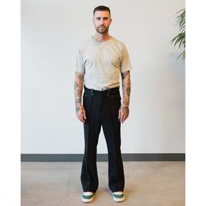 Needles Western Leisure Pant PE/PU Double Cloth - Black | Garmentory