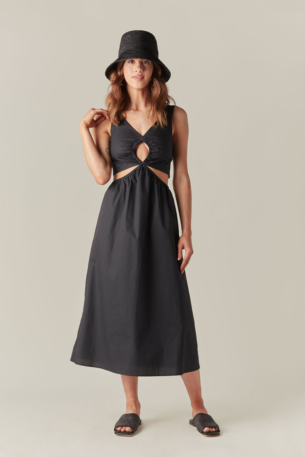 Anine Bing DIONE DRESS - Black | Garmentory
