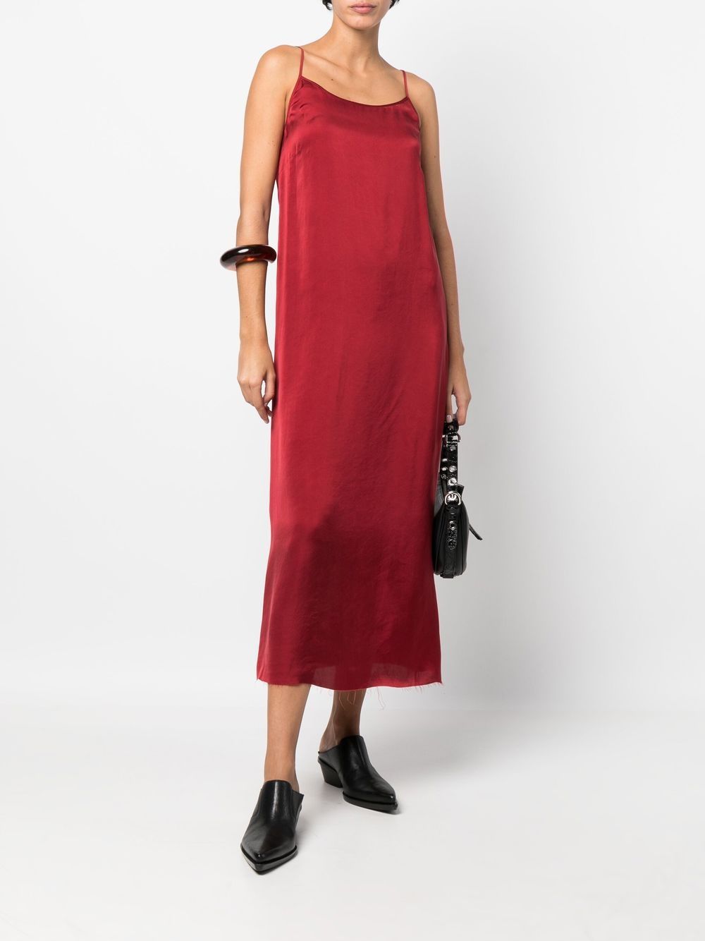 Uma Wang Anaya Slip Dress - Red | Garmentory