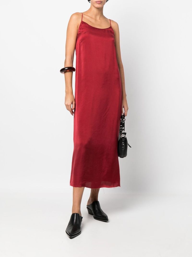 ワンピース UMA WANG FW24 ANYA DRESS (UW5082 UW690) UMA WANG Anaya Printed Dress | Elixirgallery
