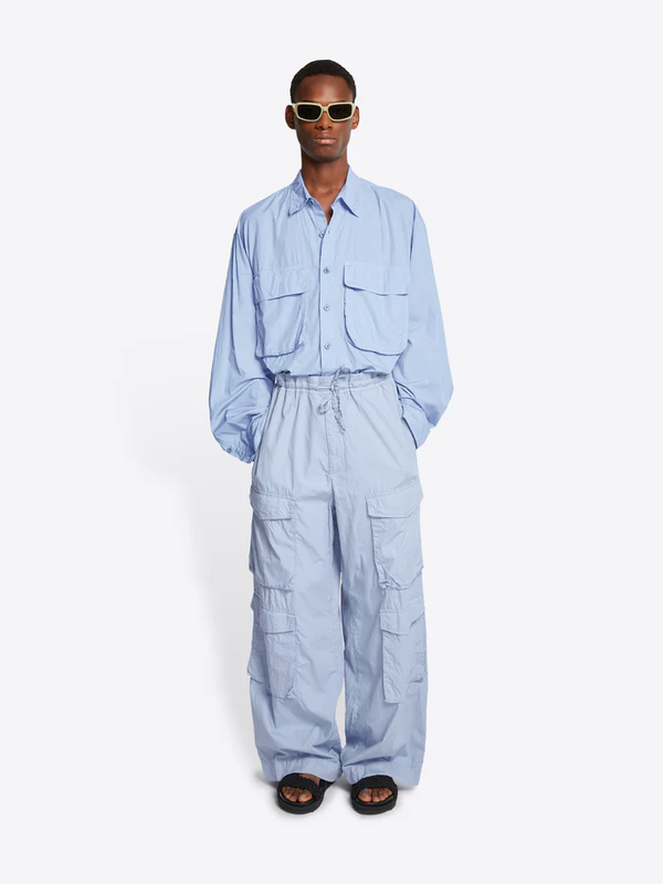 Dries Van Noten - Man - Blue - Pants