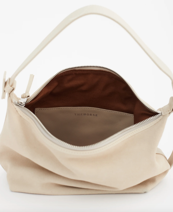 The Horse Mini Cove Suede Bag Oat on Garmentory