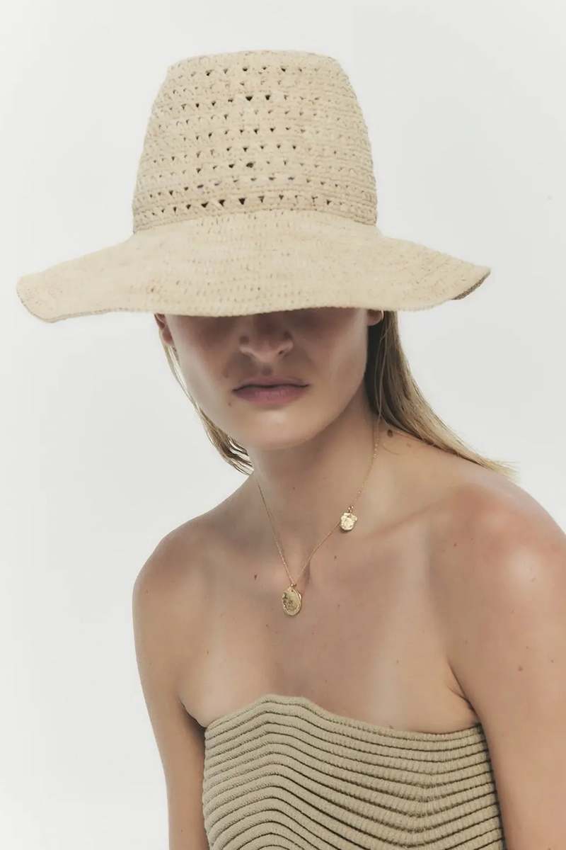 Janessa Leone Rhett Hat - Natural | Garmentory