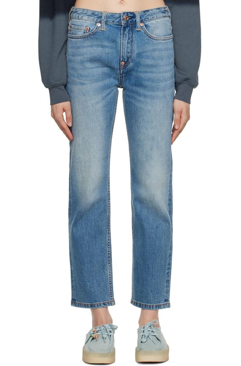 Evisu Embroidered Jeans Indigo Garmentory