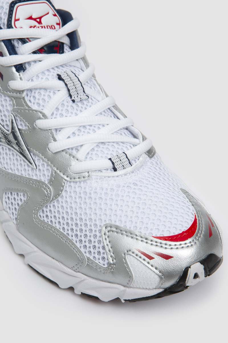 Mizuno Wave Rider 10 Sneakers - White/InsigniaBlue