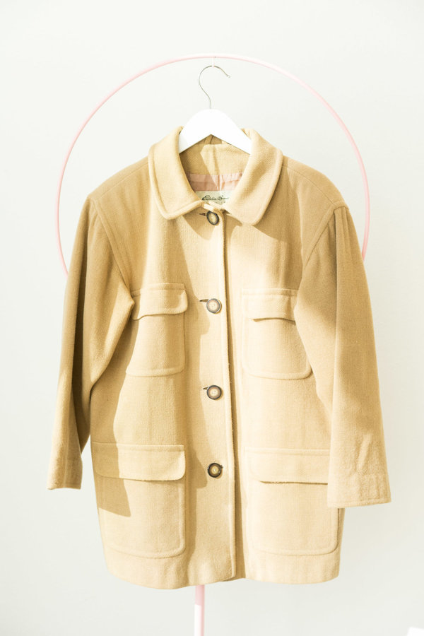 eddie bauer wool coat