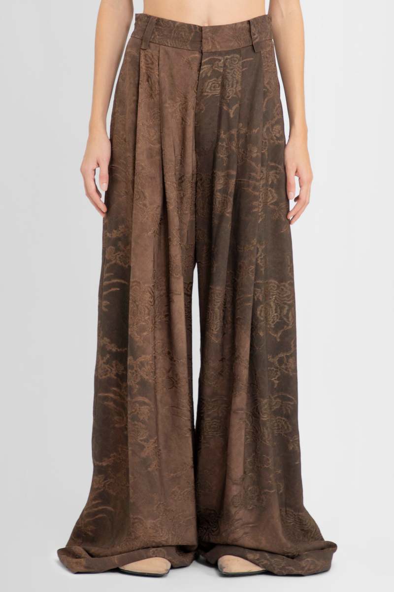 パンツ Uma Wang Paella Pants Uma Wang Paella Pants Brown