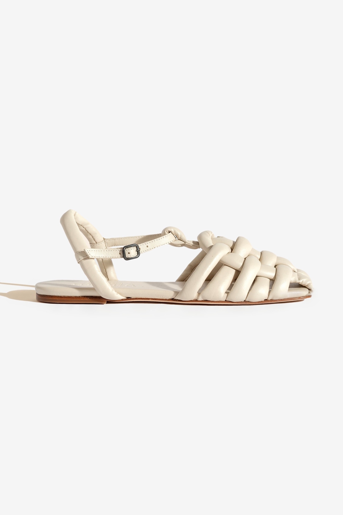サンダル・ミュール HEREU SS24 CABERSA FLAT SANDALS (WFCABE BLACK) Sandal Cabersa Black - Sandal - Hereu - Vêtements femme - By