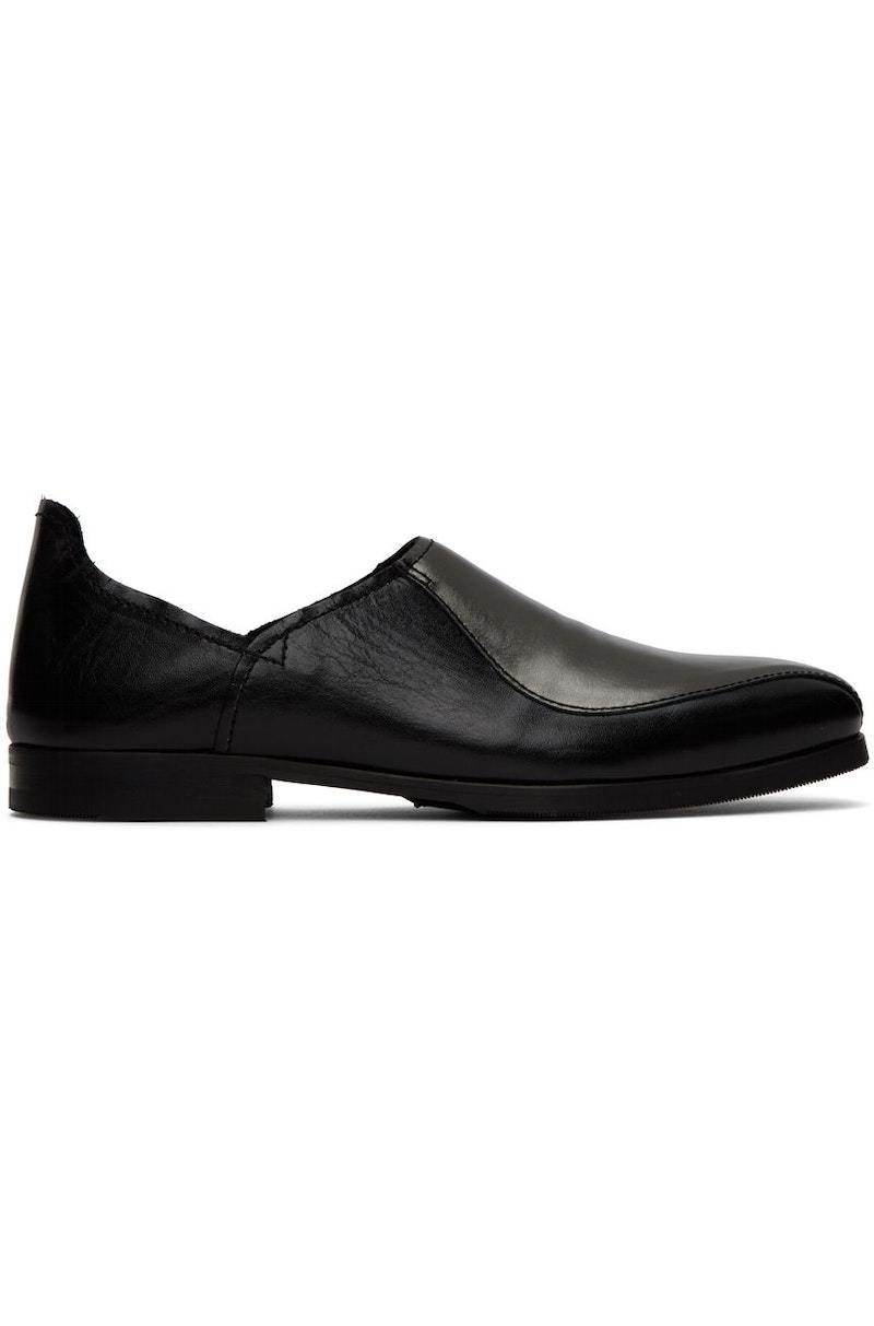 新品 ourlegacy cab sandal 41 260 Our Legacy - Cab Sandal Worn Black Tech Leather