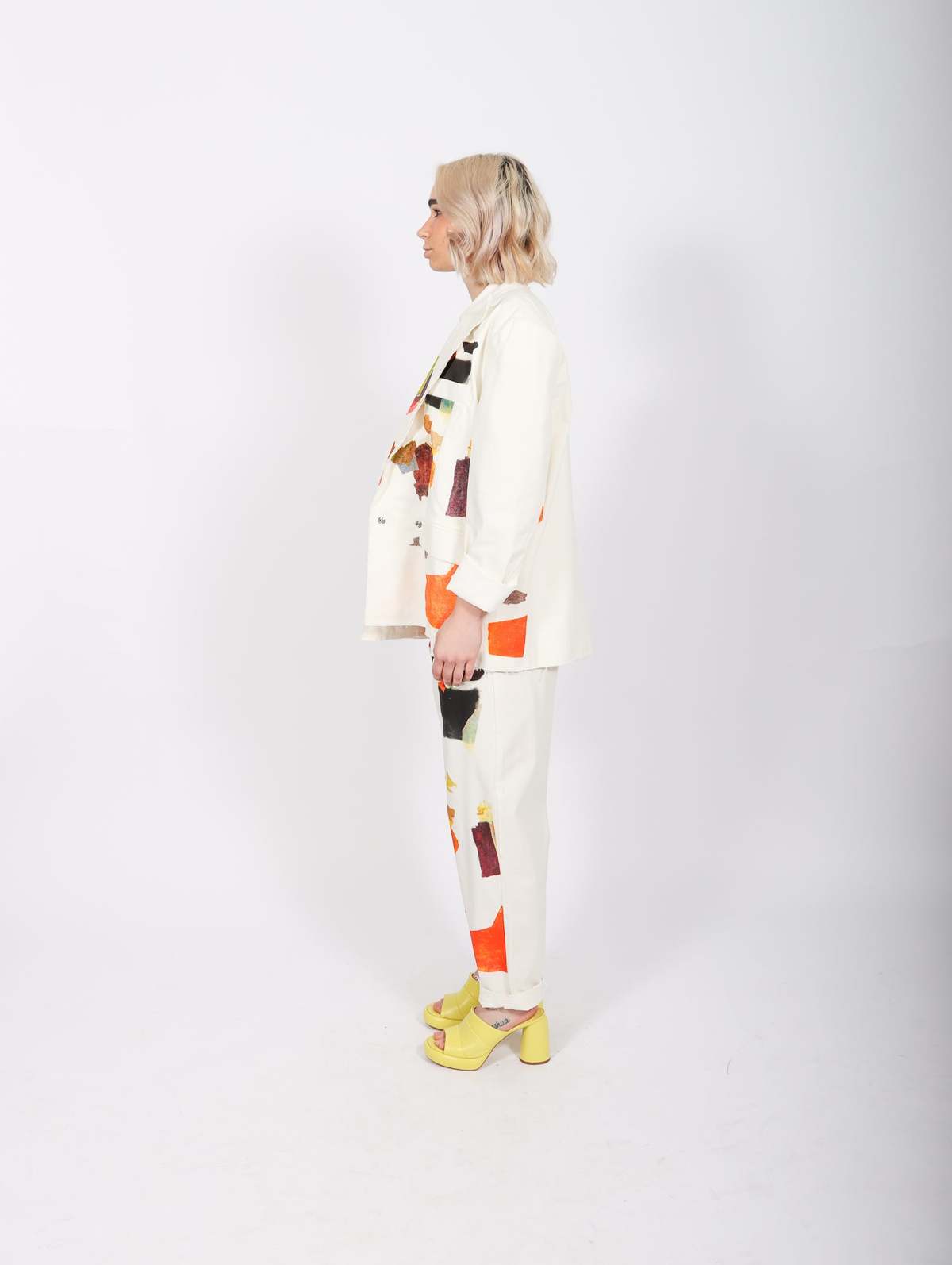 Delfina Balda Swatch Print Pants - Multicolor - Image 5 of 7