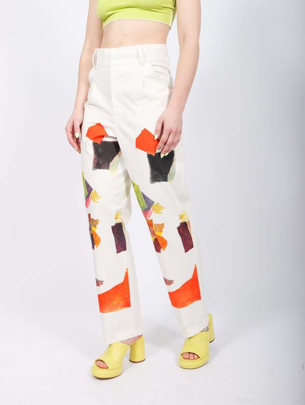 Delfina Balda Swatch Print Pants - Multicolor