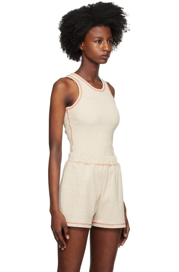 【未使用】baserange knit tank Baserange Nape Tank Top - Undyed | Garmentory