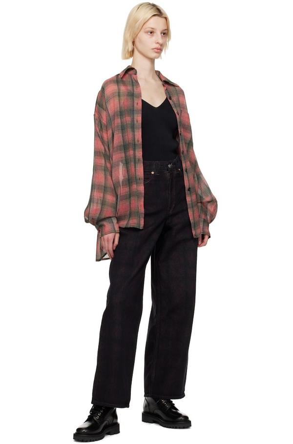 Our Legacy Borrowed Shirt - Big Lumbercheck Print | Garmentory