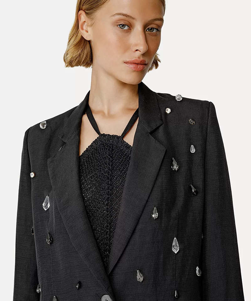 ジャケット FORTE FORTE Women Jackets 128718001 Black Forte Forte My Jacket - Black | Garmentory