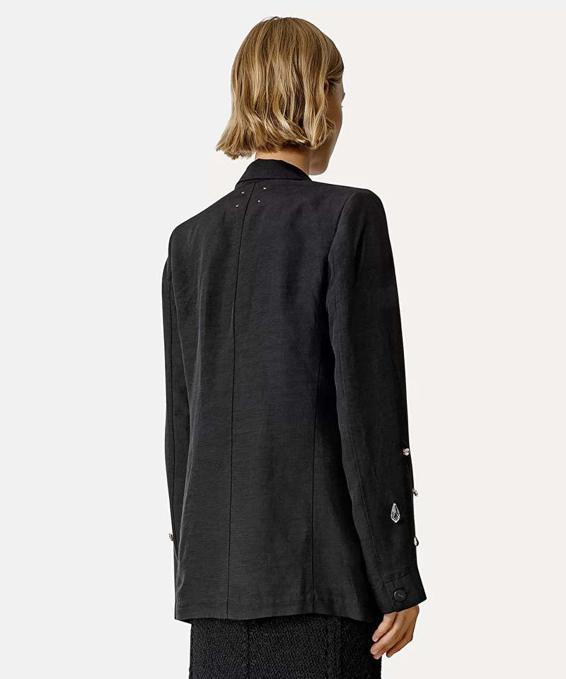 ジャケット FORTE FORTE Women Jackets 128718001 Black Forte Forte My Jacket - Black | Garmentory
