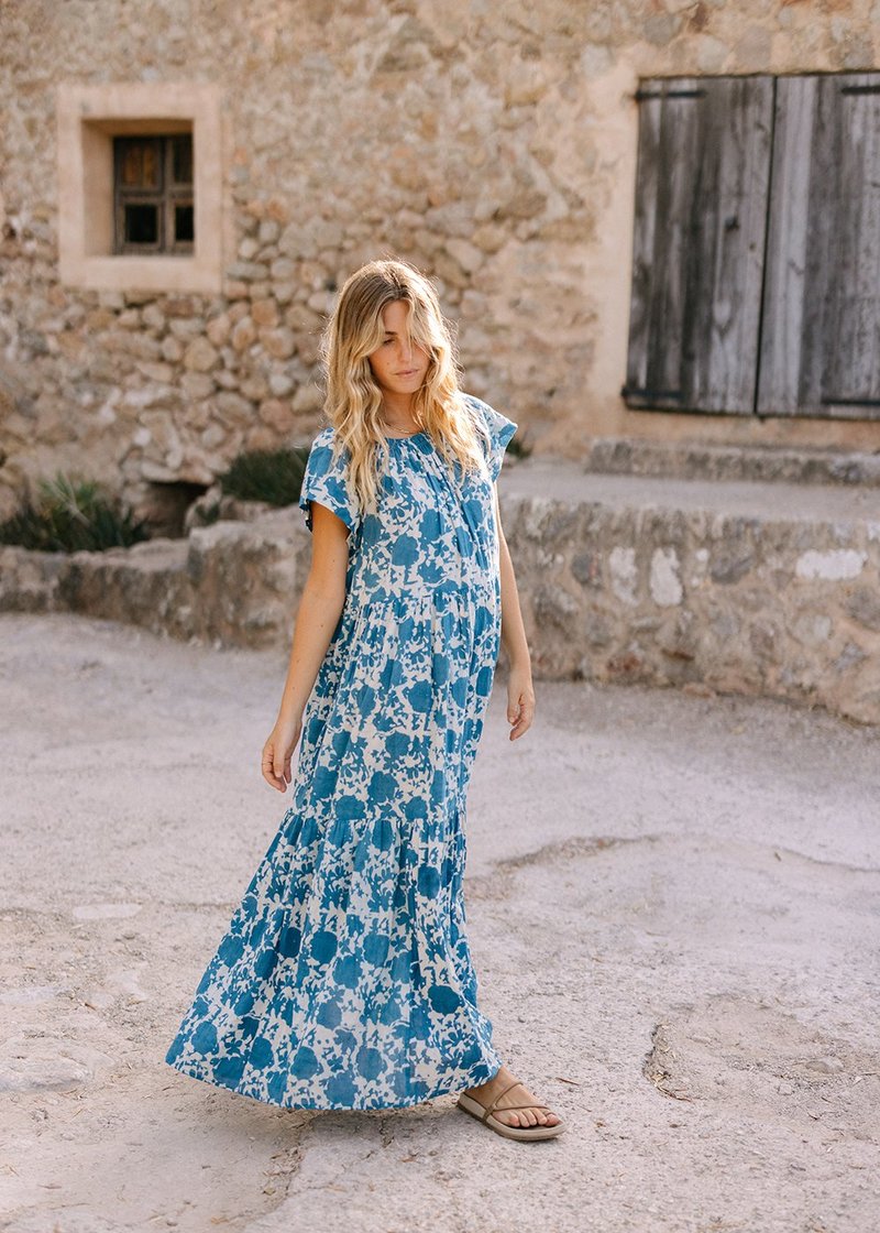 Mirth Vienna Maxi - Indigo Bloom | Garmentory