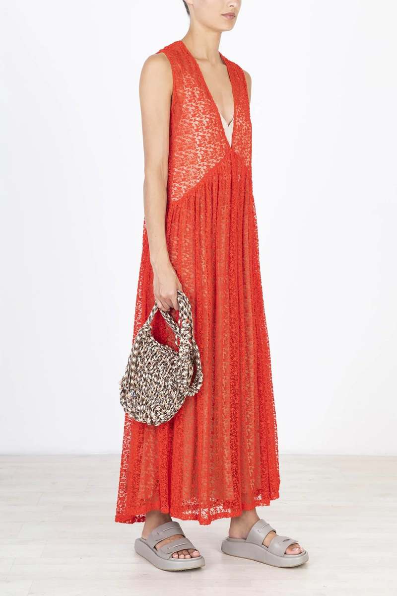 Alysi Lace Dress - Papavero