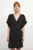 Rita Row Angela Short Kimono Dress - Black - Thumbnail 1