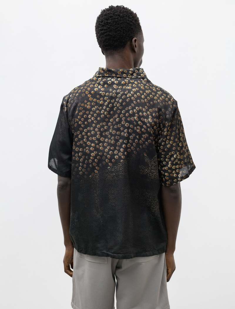 Tシャツ・カットソー Our Legacy Box Shirt Shortsleeve Dark Flower Print Our Legacy Short Sleeve Box Shirt - Dark Flower Print