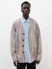 Our Legacy Cardigan - Grey Disintergration Check - Thumbnail 4