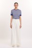 Our Sister Pomelo Cotton Trousers - White - Thumbnail 3