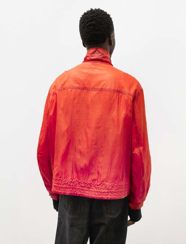 Our Legacy Luft Rubberized Nylon Jacket - Eld | Garmentory