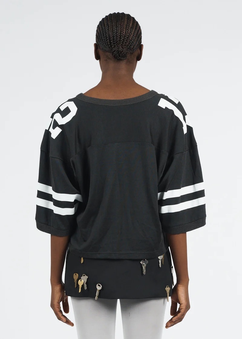 Vaquera Tシャツ Vaquera Saint Valentine Football Jersey - Black | Garmentory
