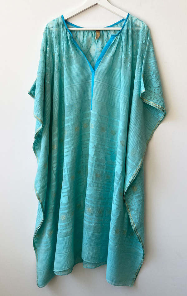 Royal Blue Dhaka Pasni Set main image 1