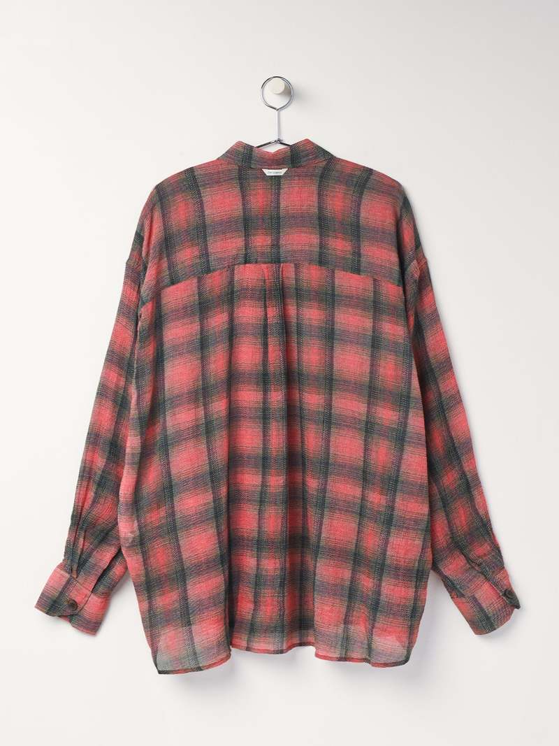 Our Legacy Borrowed Shirt - Big Lumbercheck Print | Garmentory
