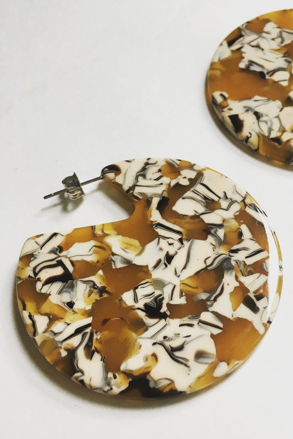 Machete Clare Earrings in Calico Garmentory