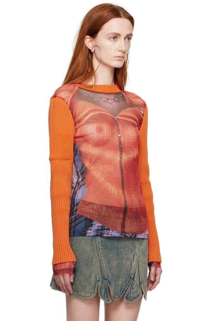 Y-Project Jean Paul Gaultier Edition Trompe LOeil Ruffle