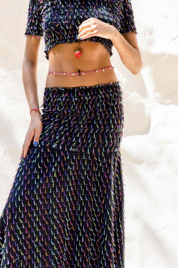 Holit Smocked Skirt