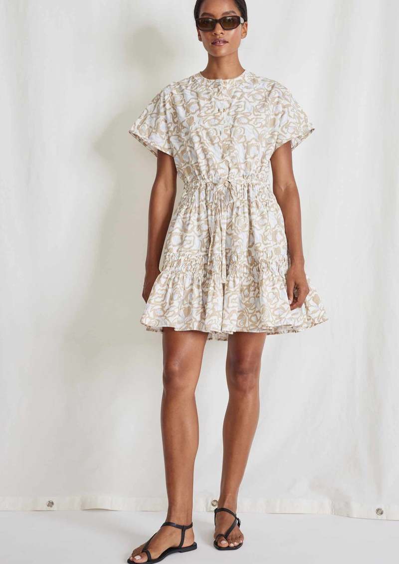 Apiece Apart Remi Mini Dress - Sand | Garmentory