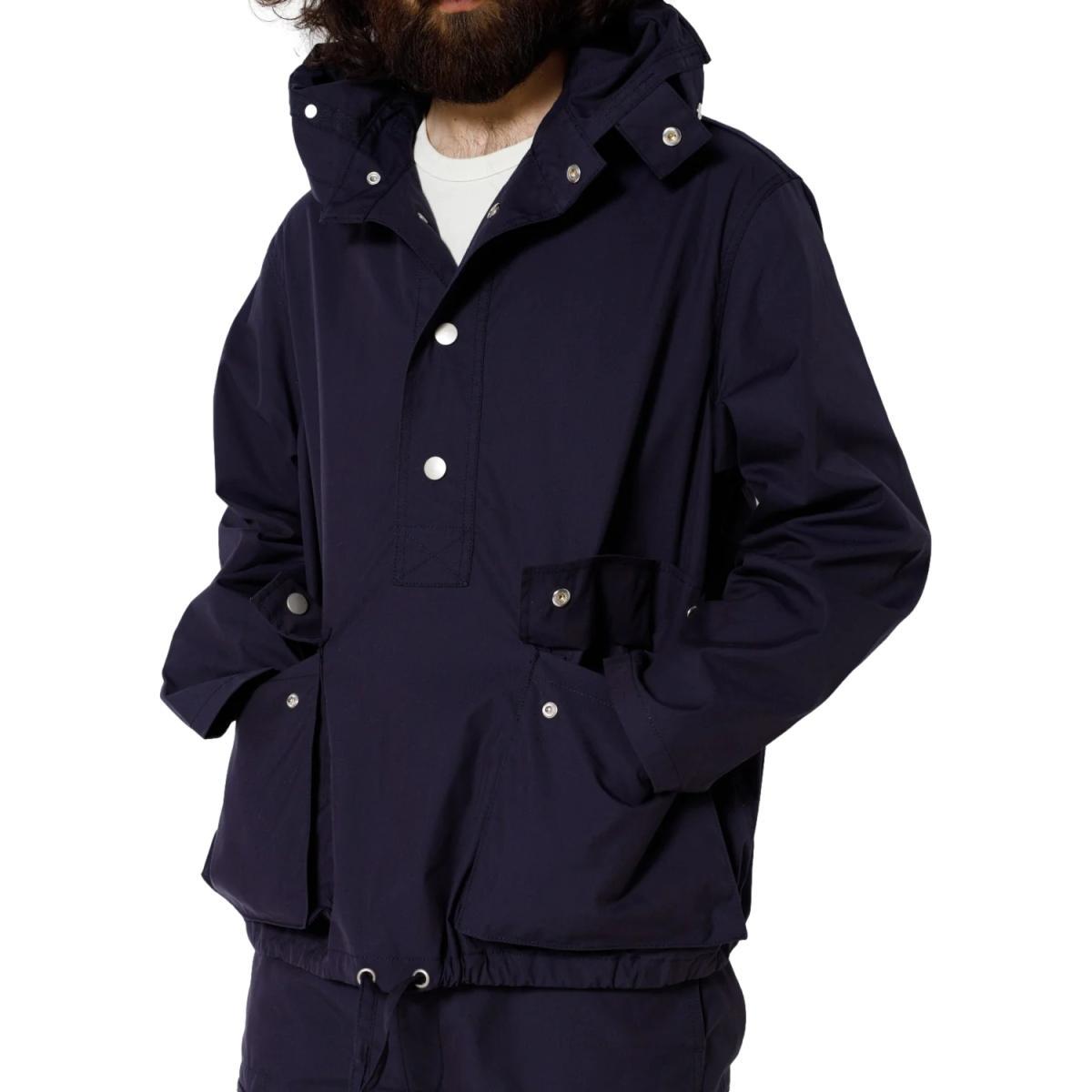 Nigel Cabourn Strap Smock - Navy | Garmentory