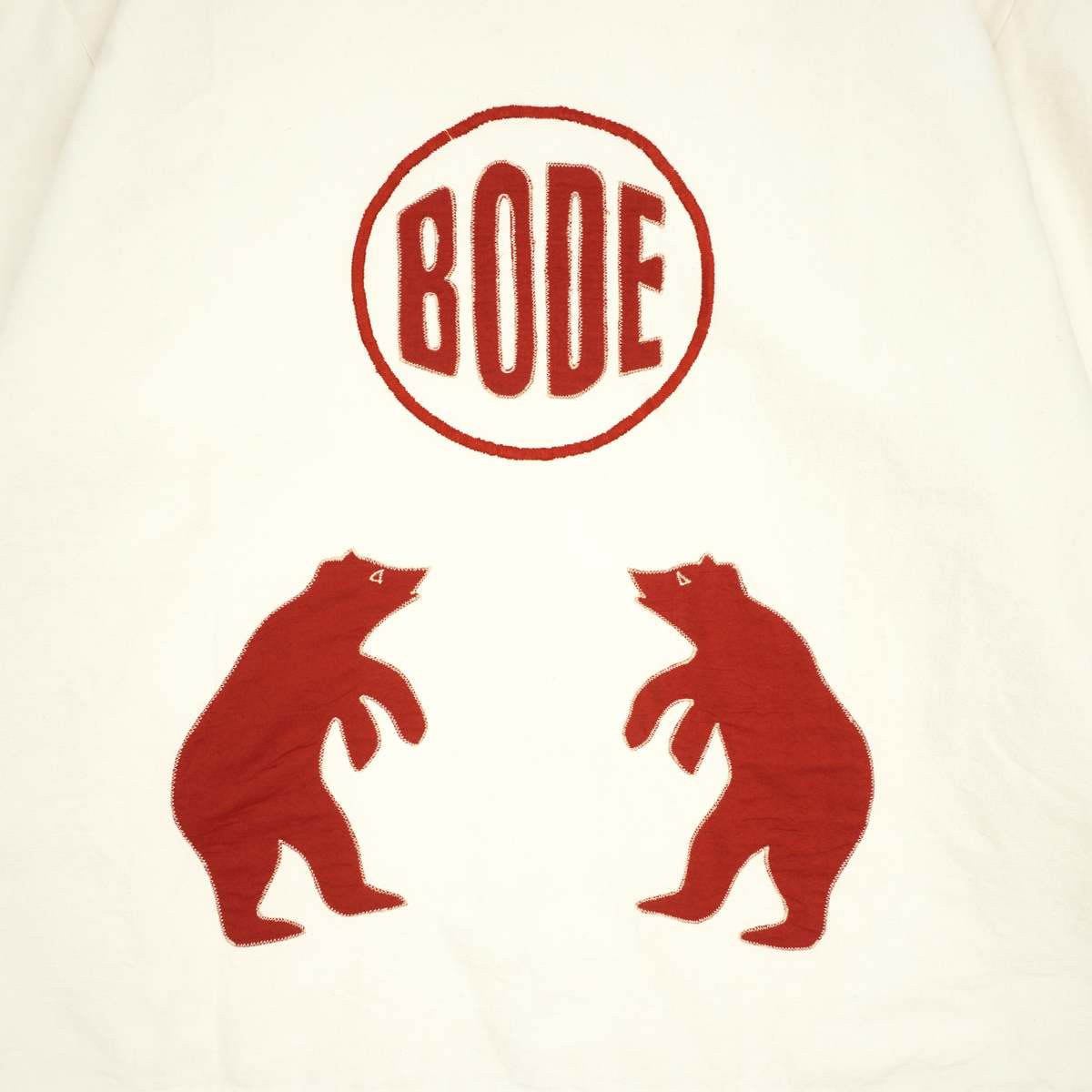 BOAR APPLIQUE JACKET - RED WHITE | Garmentory