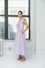 RUJUTA SHETH Stella Dress - Ube Chex - Thumbnail 5