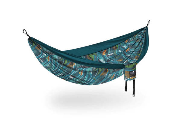 ENO DoubleNest Print Hammock - Surf Break/Marine