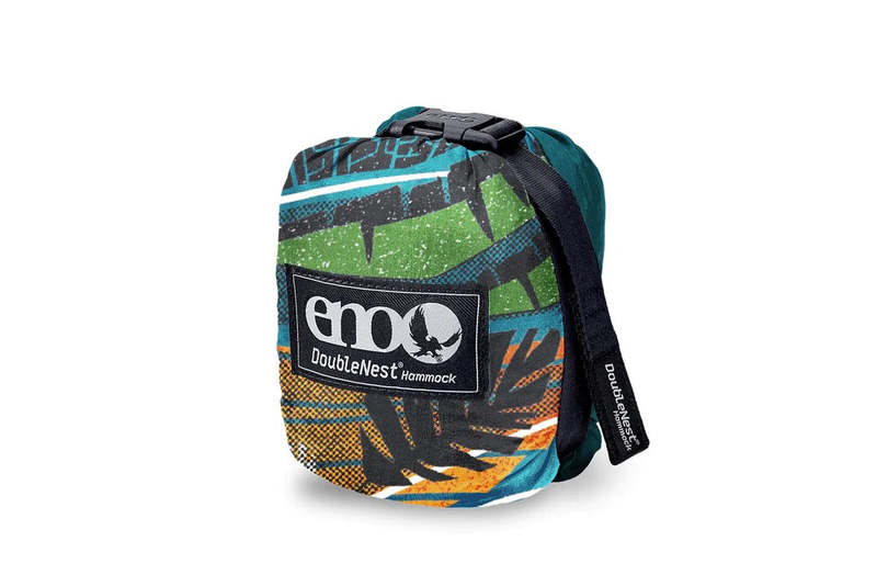 ENO DoubleNest Print Hammock - Surf Break/Marine