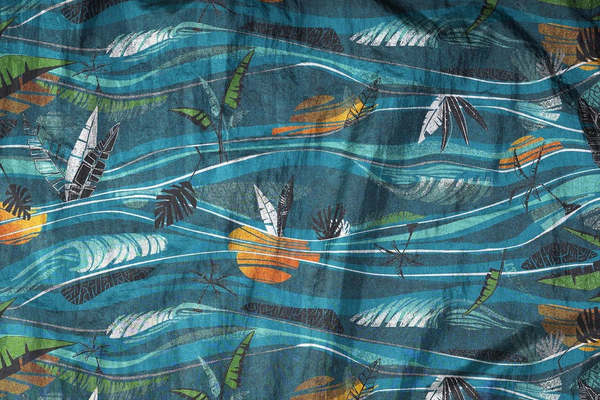 ENO DoubleNest Print Hammock - Surf Break/Marine