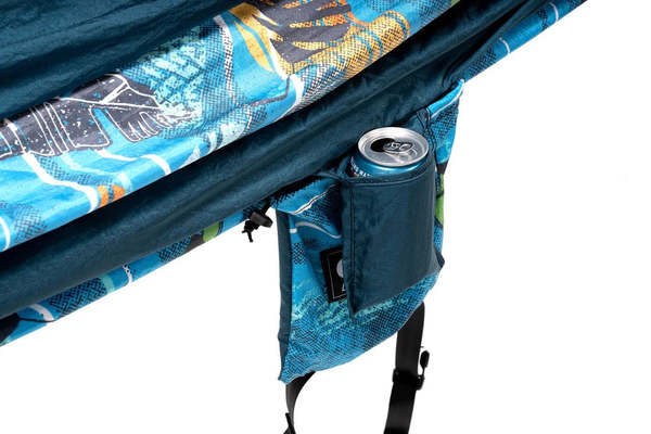 ENO DoubleNest Print Hammock - Surf Break/Marine