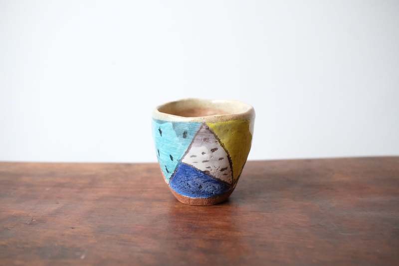 Shino Takeda Wabi-Sabi Geometric Tumbler | Garmentory